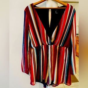 Forever21 romper . beautiful for fall !